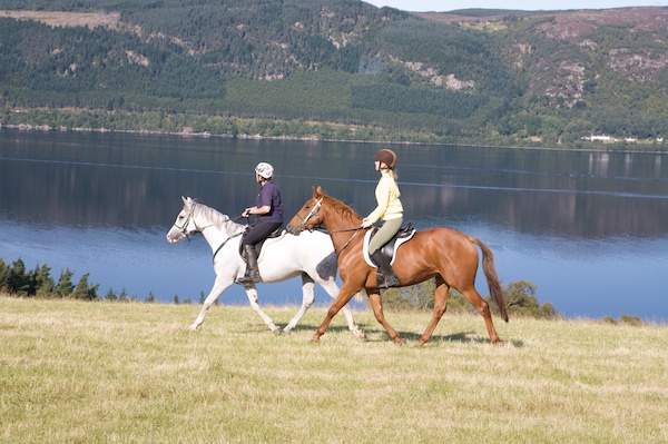 Loch Ness horse riding